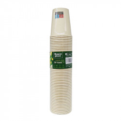 VASO CARTON 250 BIODEGR-50 UD.