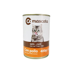 COMASCOTA GATOS POLLO 400G