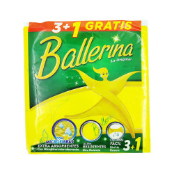 BALLERINA BAYETA PACK-3