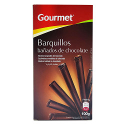 BARQUILLOS CHOCO 100G GOURMET