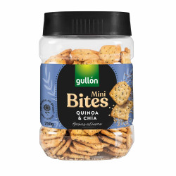 MINI BITES QUINOA GULLON 250GR