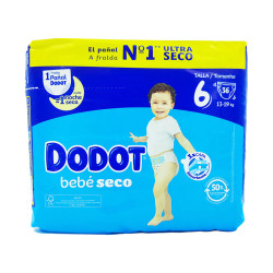 DODOT +13 KG. TALLA 6 36UD.