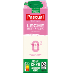 LECHE PASCUAL DESNATADA 1L...