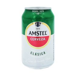 CERVEZA AMSTEL CLASICA LATA